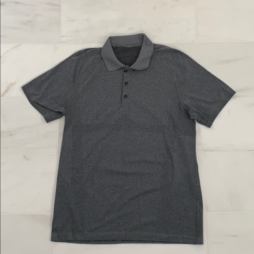 Lulu Lemon short sleeve collar shirt